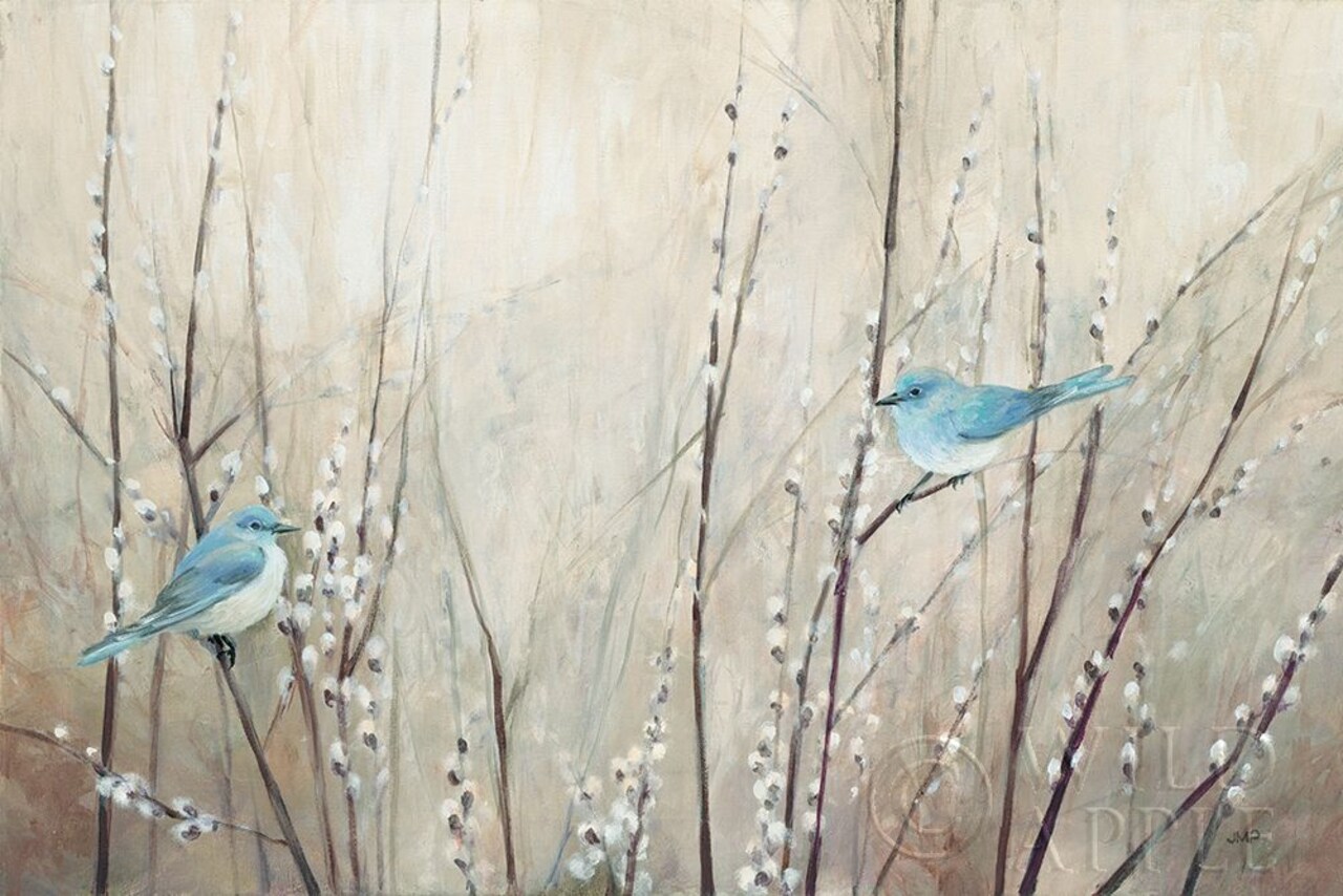 Pretty Birds Neutral Poster Print by Julia Purinton - Item # VARPDX35717